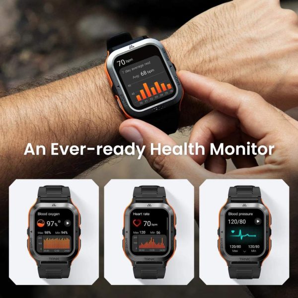 KOSPET TANK M2 Smartwatch health monitor