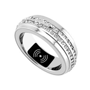 Tebarra Orbit Smart Ring silver
